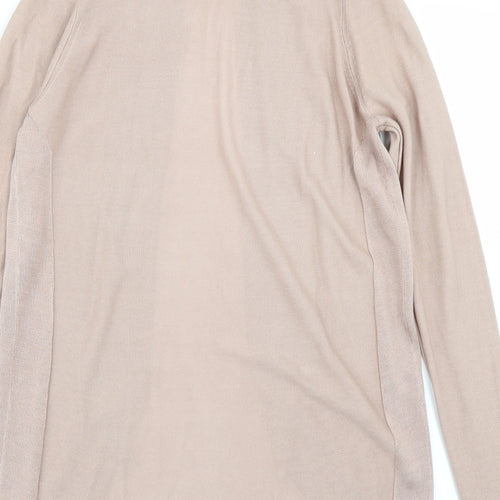 Per Una Womens Brown  Knit Cardigan Jumper Size 8