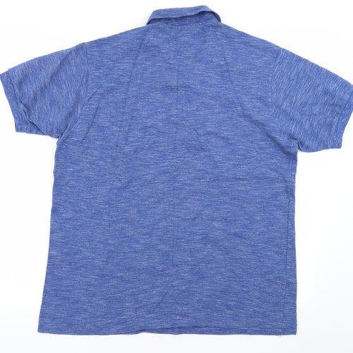 Lacoste Mens Blue    Polo Size M