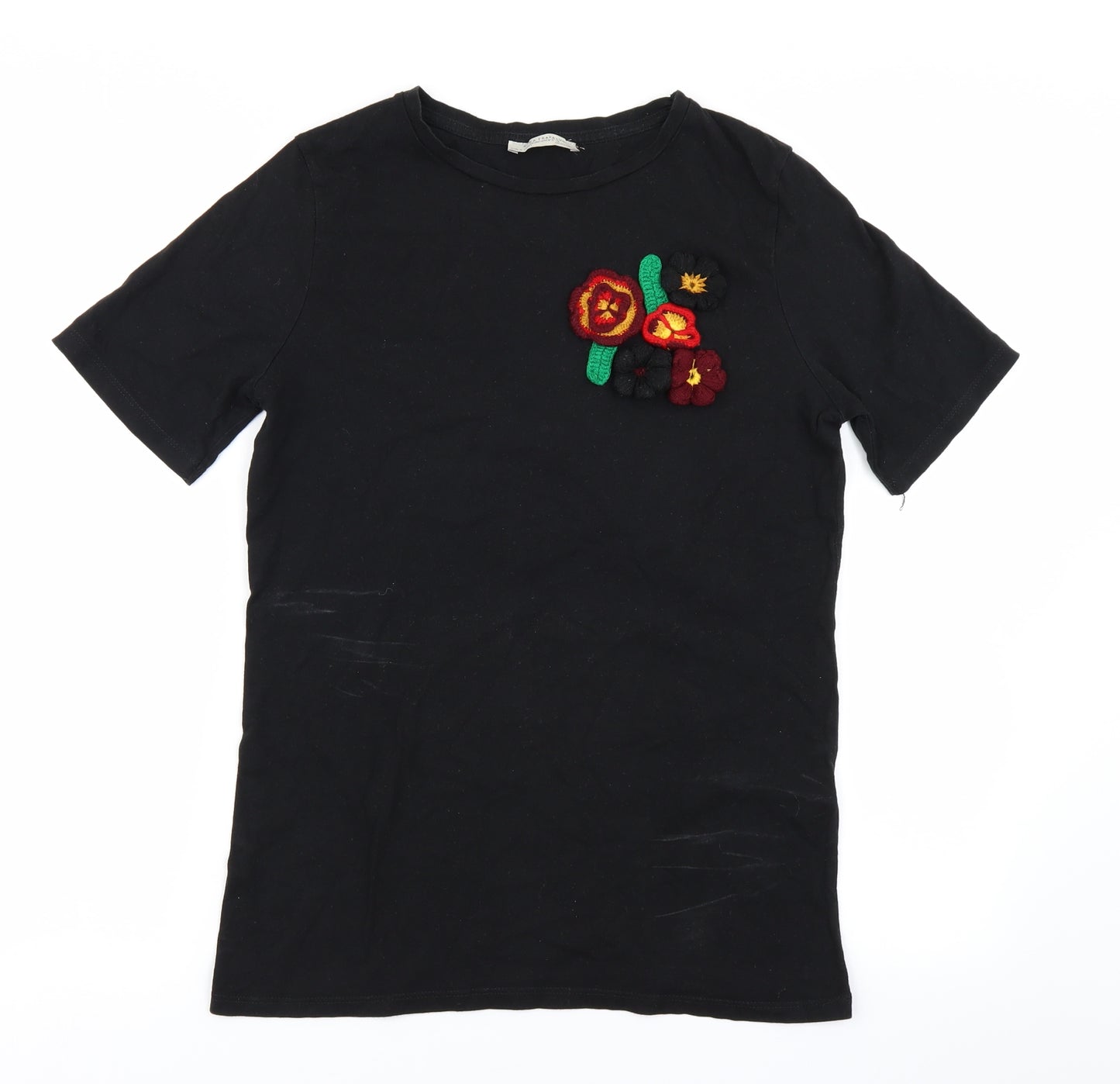 Zara Womens Black   Basic T-Shirt Size S