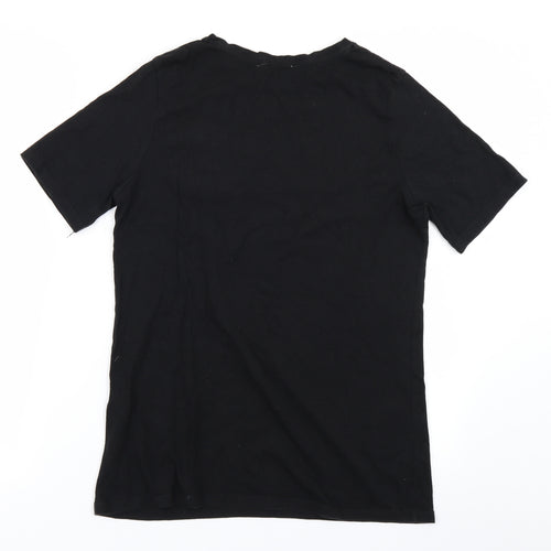 Zara Womens Black   Basic T-Shirt Size S