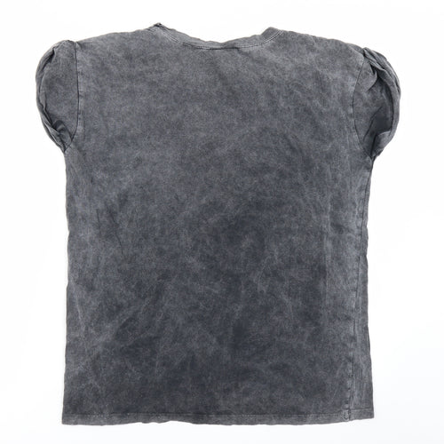 Atmosphere Womens Grey   Basic T-Shirt Size 10  - 5 Seconds of Summer