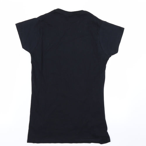 Gildan Womens Black   Basic T-Shirt Size M