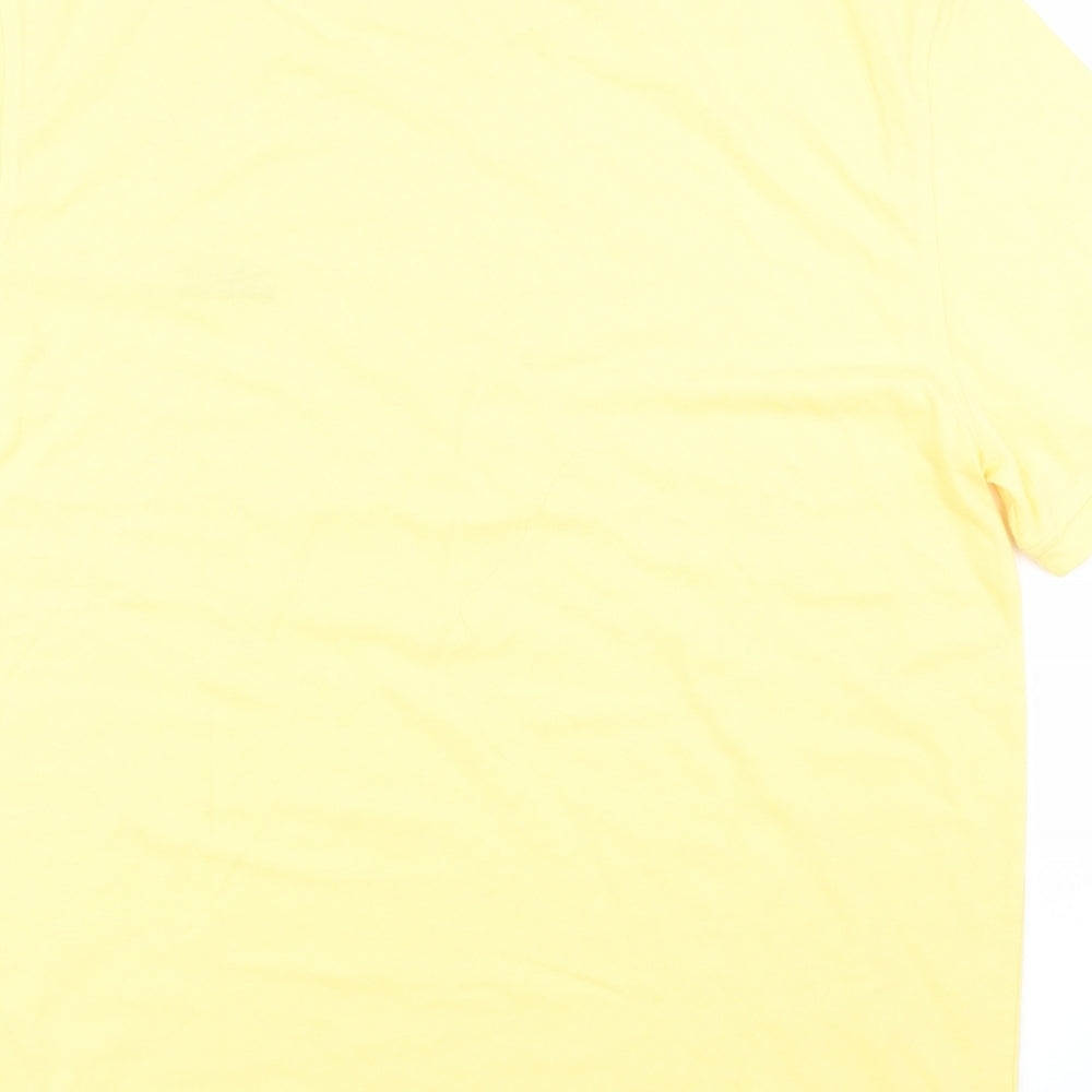 Umbro Mens Yellow    T-Shirt Size L