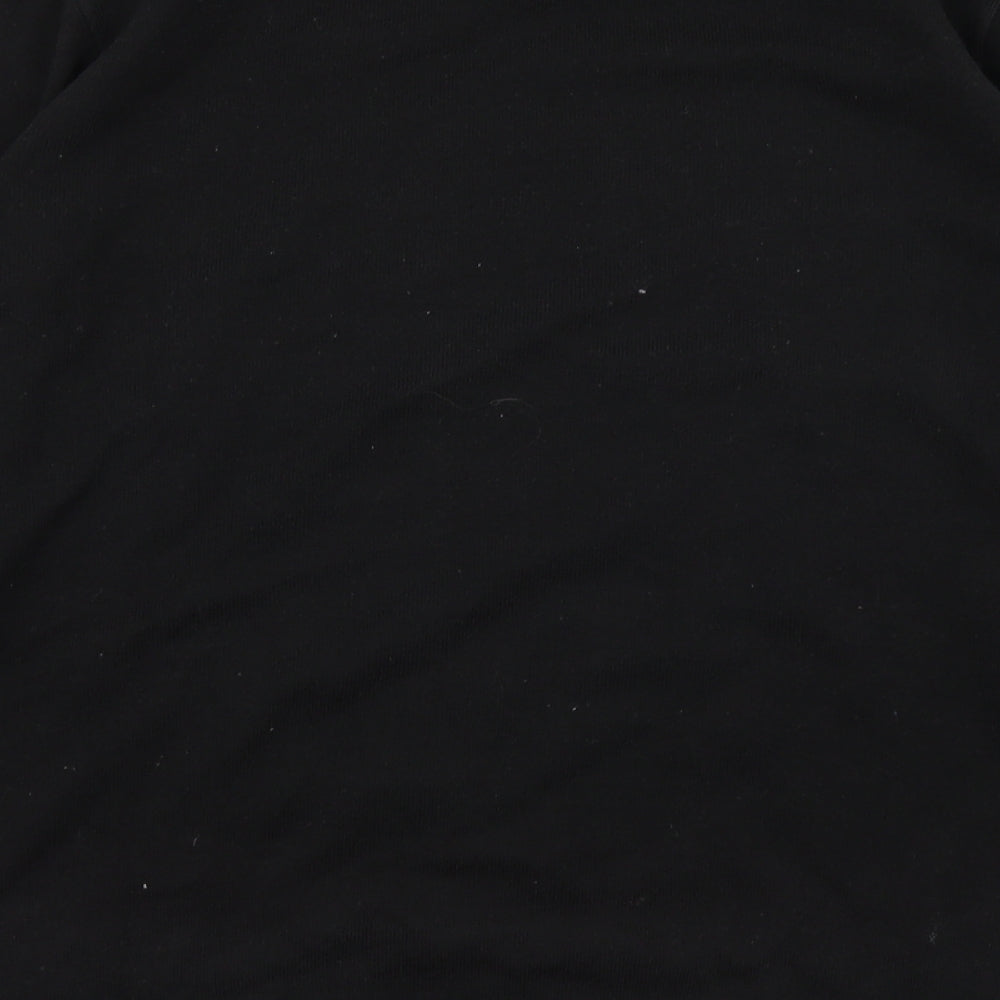 Topman Mens Black  Knit Pullover Jumper Size XL  - Christmas jumper