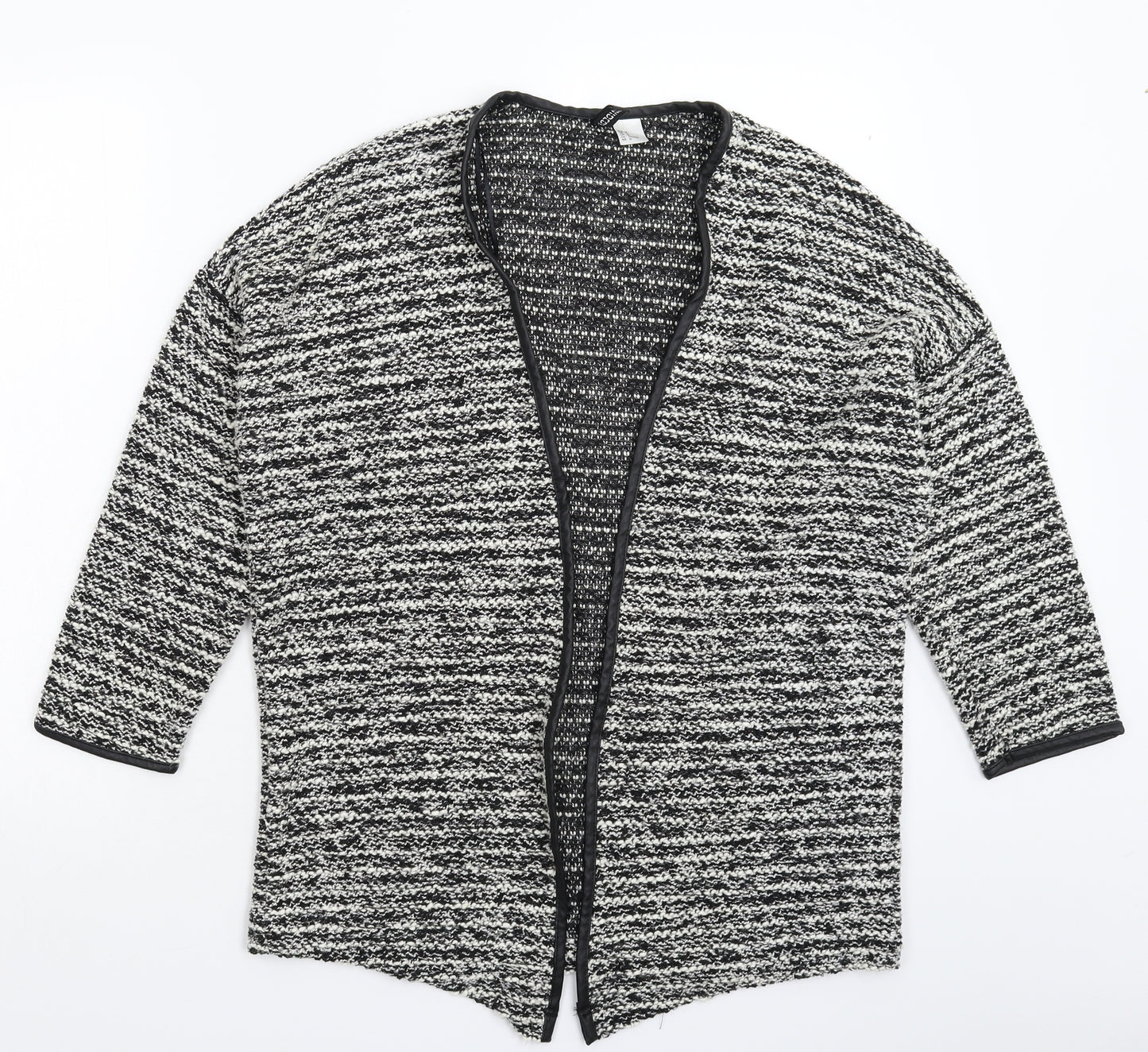 Divided Womens Grey  Knit Jacket Coatigan Size M