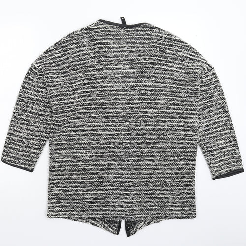Divided Womens Grey  Knit Jacket Coatigan Size M