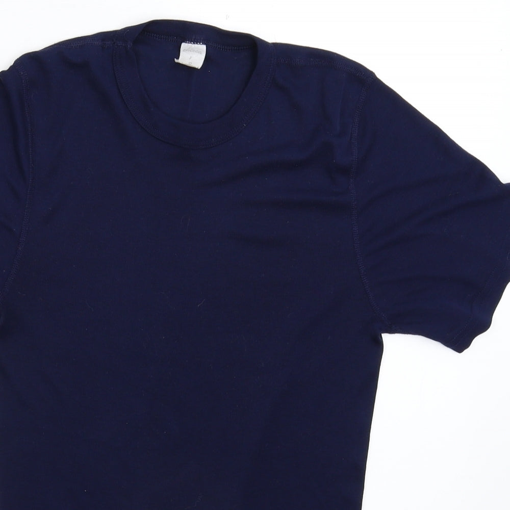 Chicca Womens Blue   Basic T-Shirt Size S
