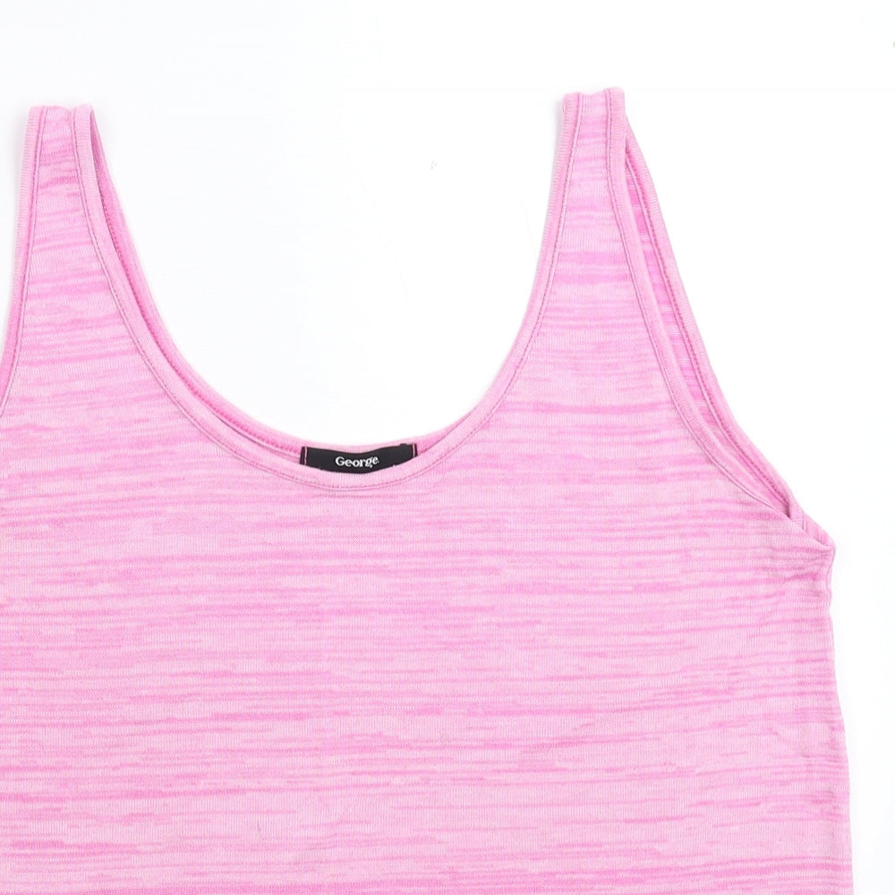 George Womens Pink   Basic Tank Size 12