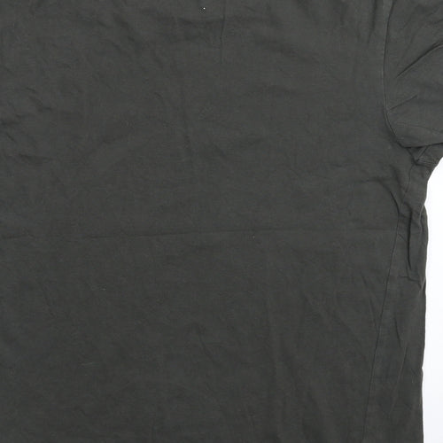 Cedar Wood State Mens Grey    T-Shirt Size S