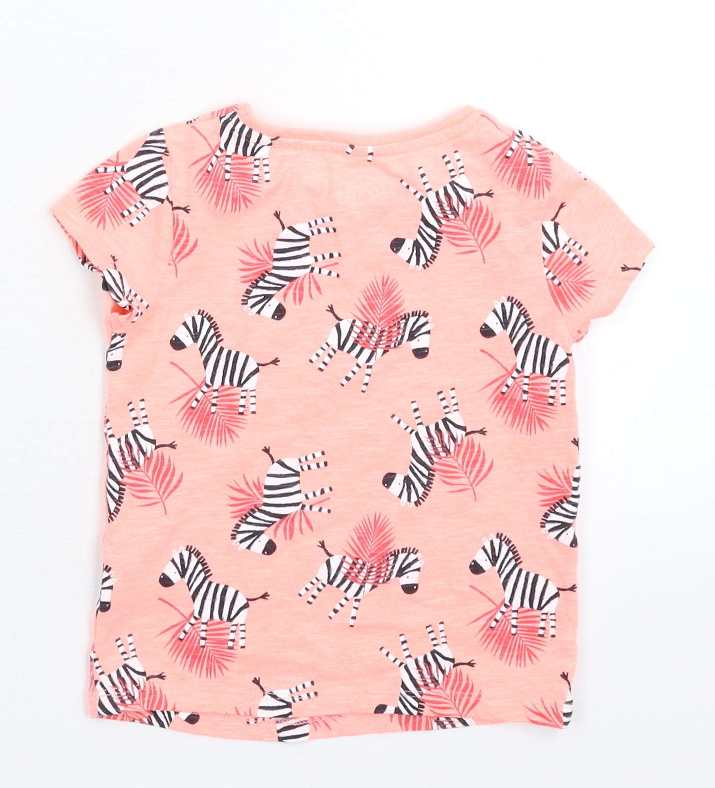 F&F Girls Pink   Basic T-Shirt Size 18-24 Months