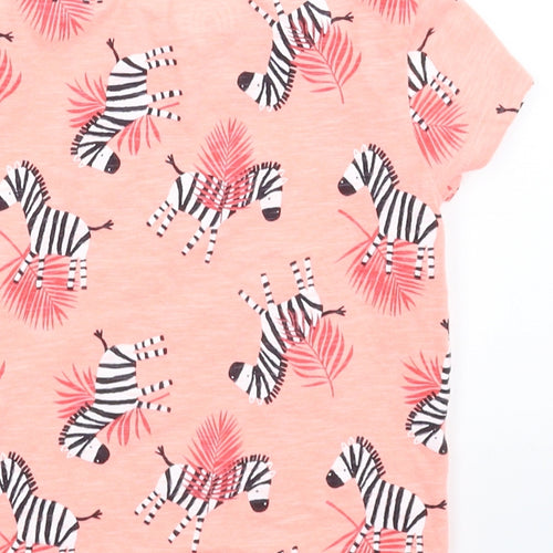 F&F Girls Pink   Basic T-Shirt Size 18-24 Months