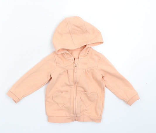 Front view of George Baby Beige Jacket, size 9-12, Months