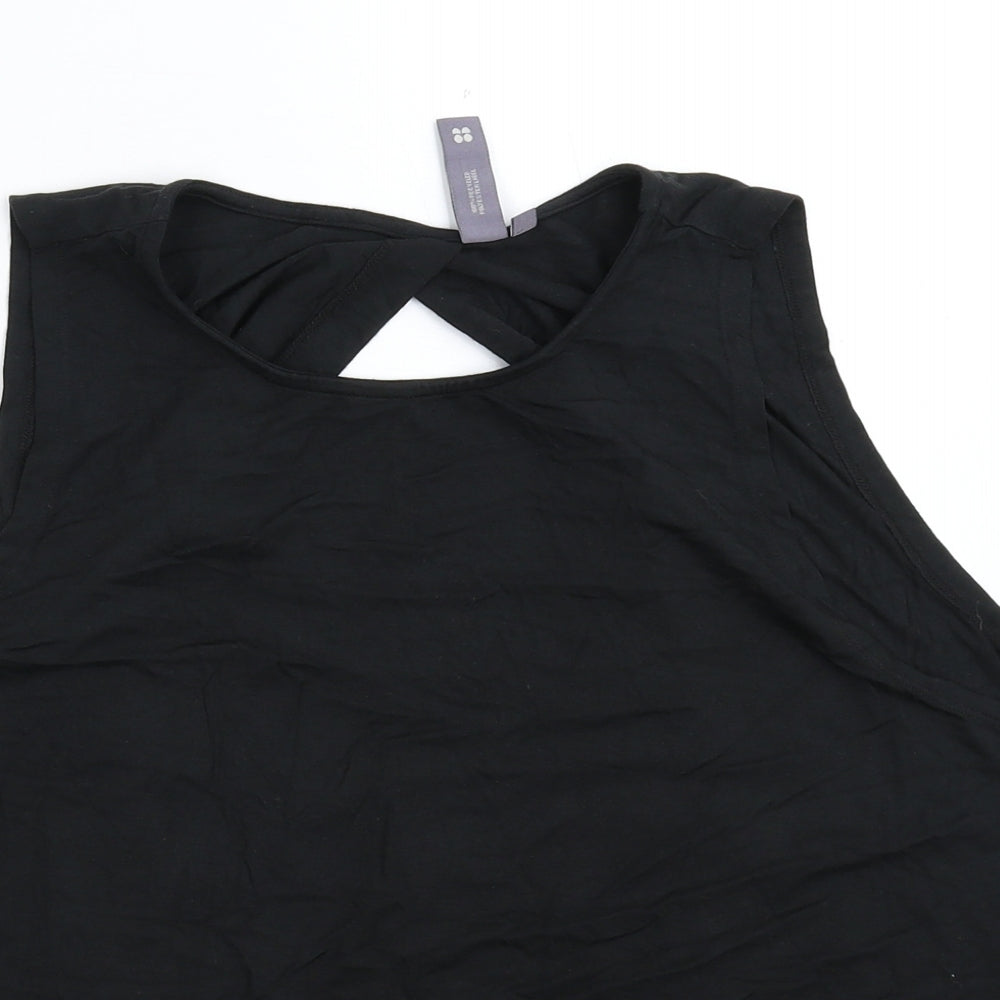 Sweaty Betty Womens Black   Basic Tank Size XL