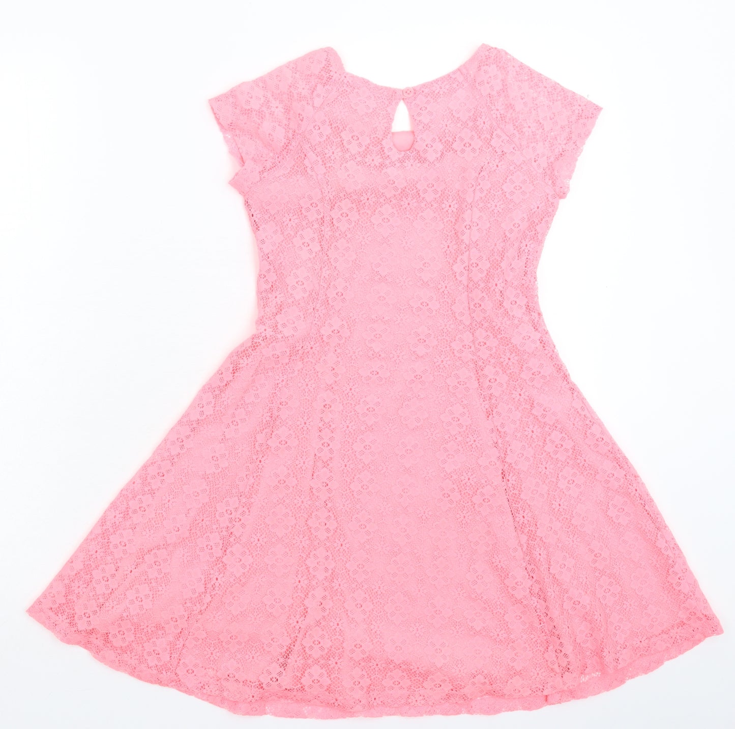 Primark Girls Pink   Fit & Flare  Size 9-10 Years