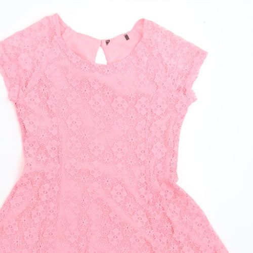 Primark Girls Pink   Fit & Flare  Size 9-10 Years