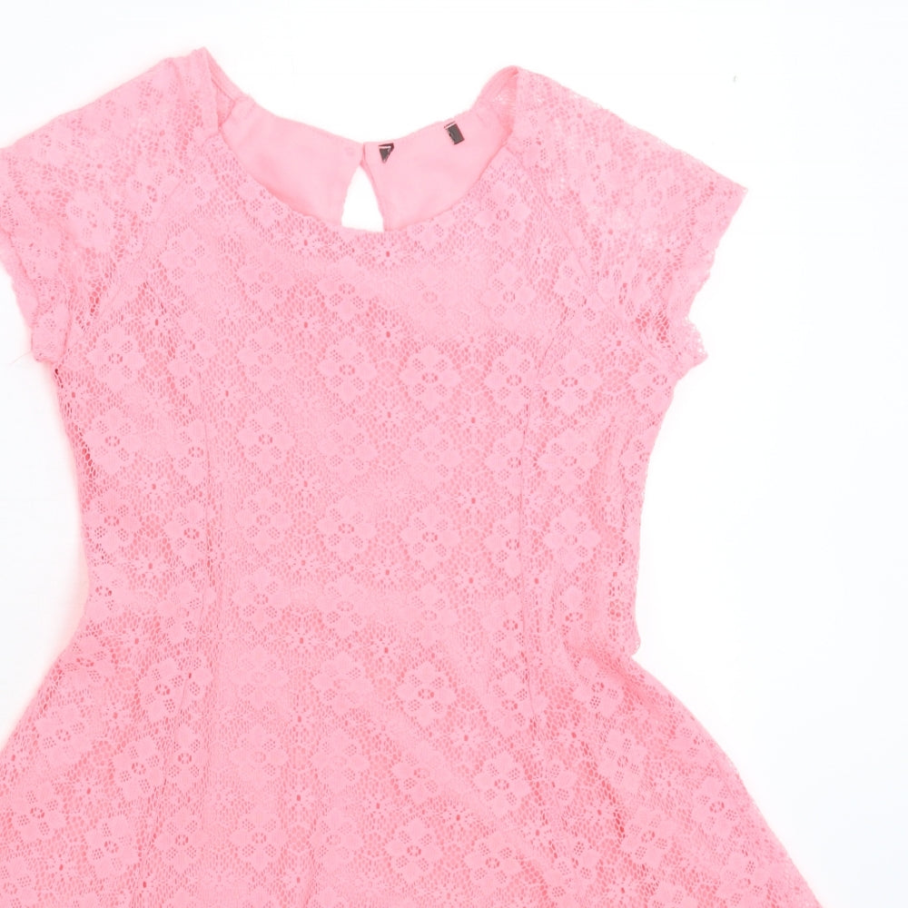 Primark Girls Pink   Fit & Flare  Size 9-10 Years