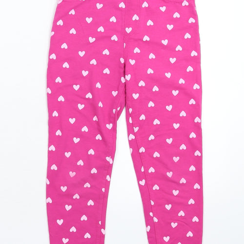 Matalan Girls Pink   Jegging Trousers Size 8 Years - Legging