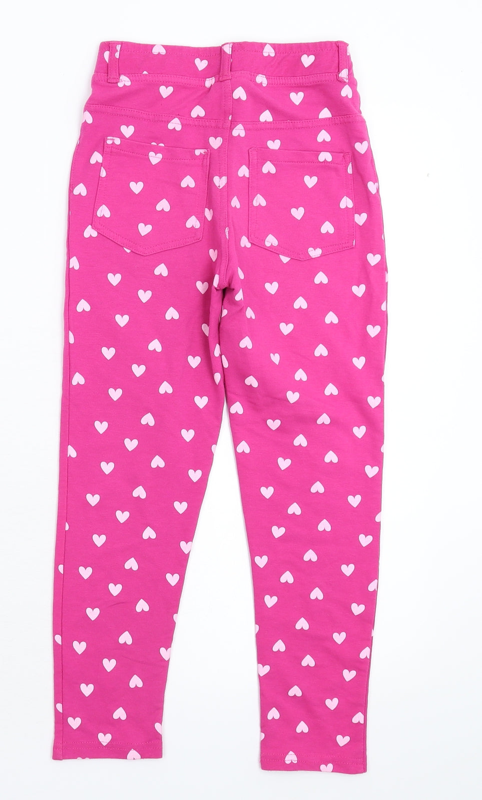 Matalan Girls Pink   Jegging Trousers Size 8 Years - Legging