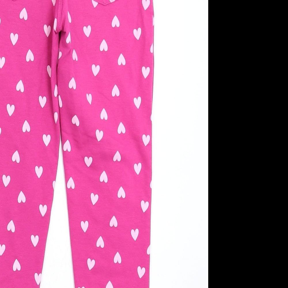 Matalan Girls Pink   Jegging Trousers Size 8 Years - Legging