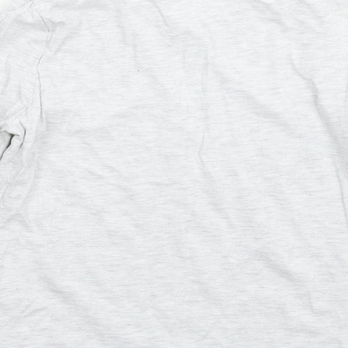 Matalan Girls Grey   Basic T-Shirt Size 8-9 Years