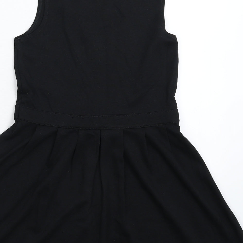George Girls Black   Fit & Flare  Size 5 Years