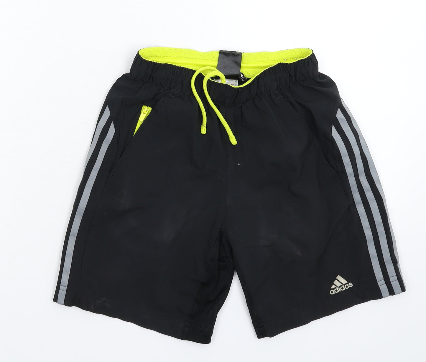 adidas Boys Black   Bermuda Shorts Size 9-10 Years