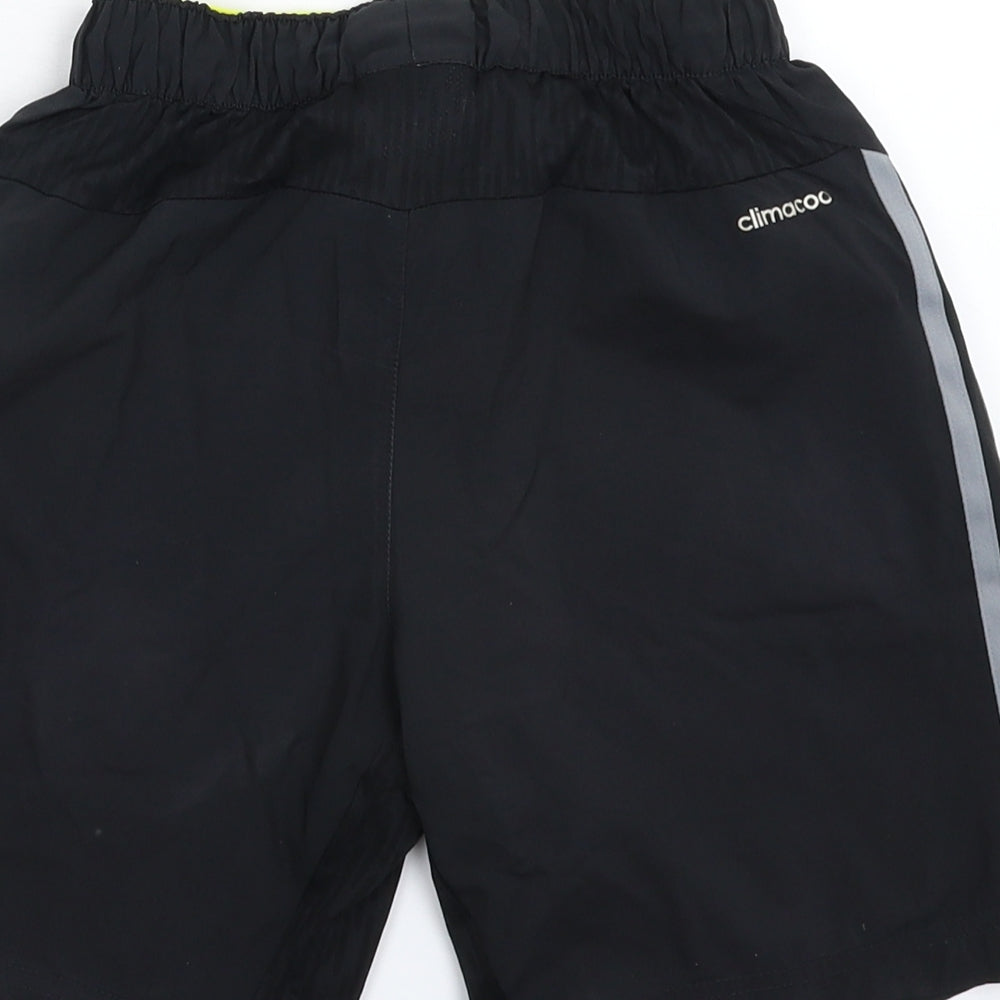 adidas Boys Black   Bermuda Shorts Size 9-10 Years