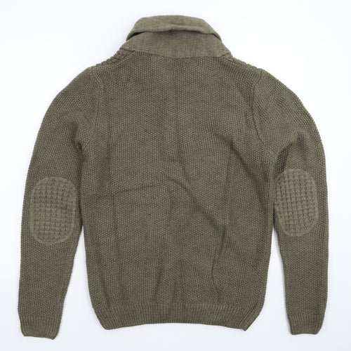 NEXT Womens Grey  Knit Pullover Jumper Size S