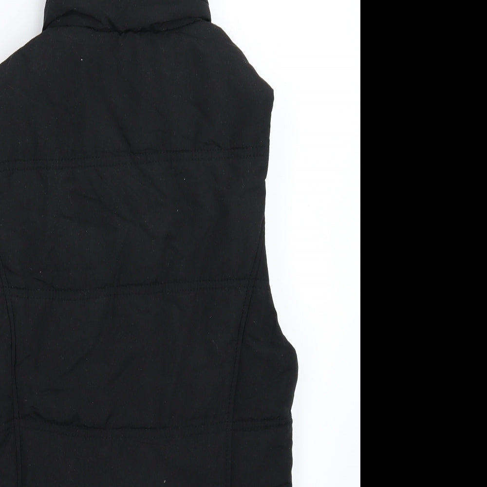 New Look Womens Black   Gilet Jacket Size 10