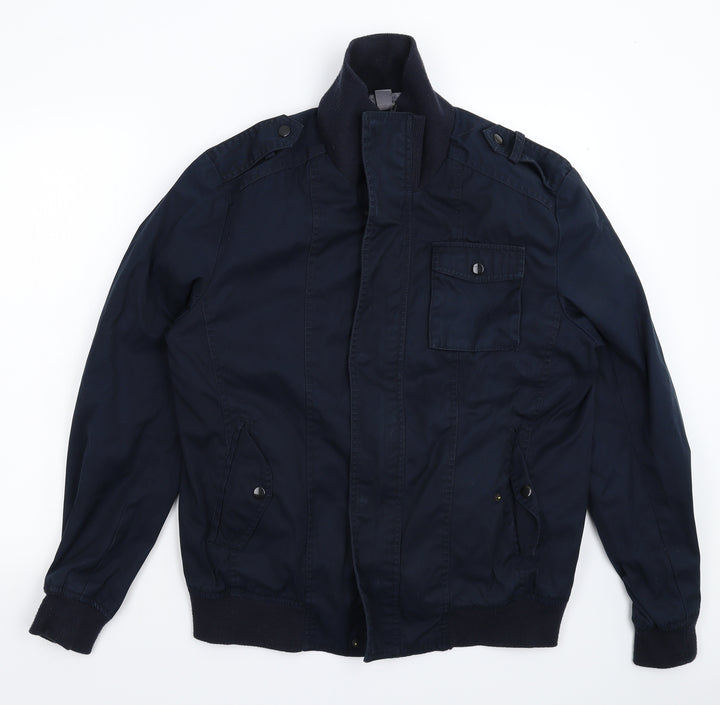 H&M Mens Blue Jacket Size 44