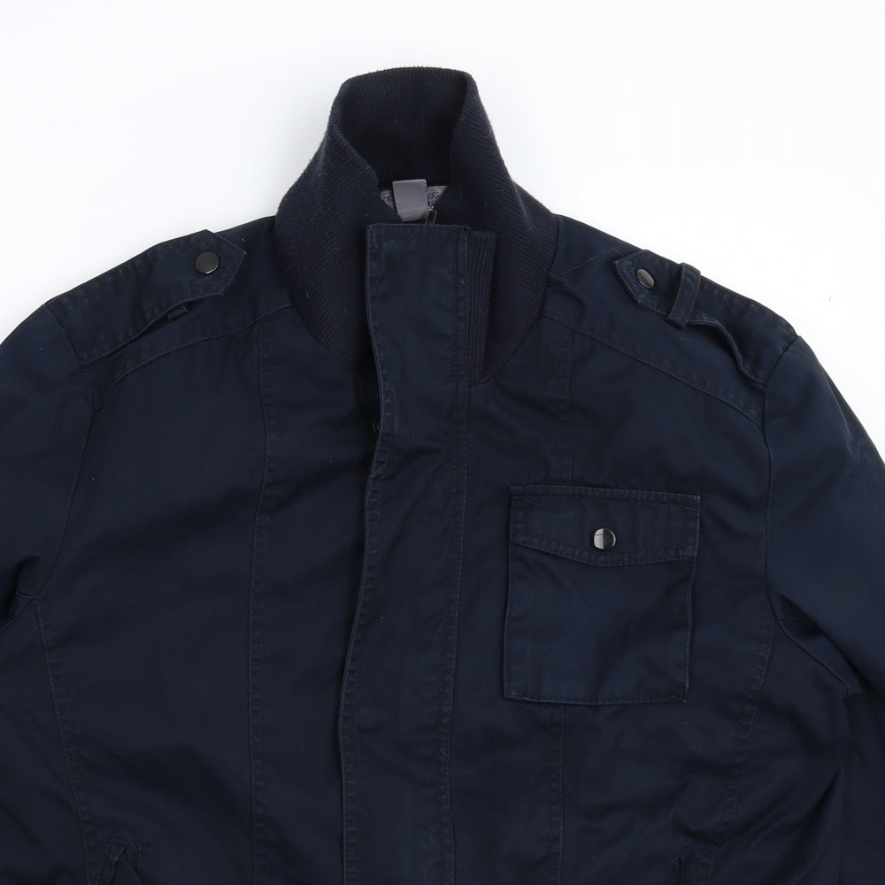 H&M Mens Blue   Jacket  Size 44