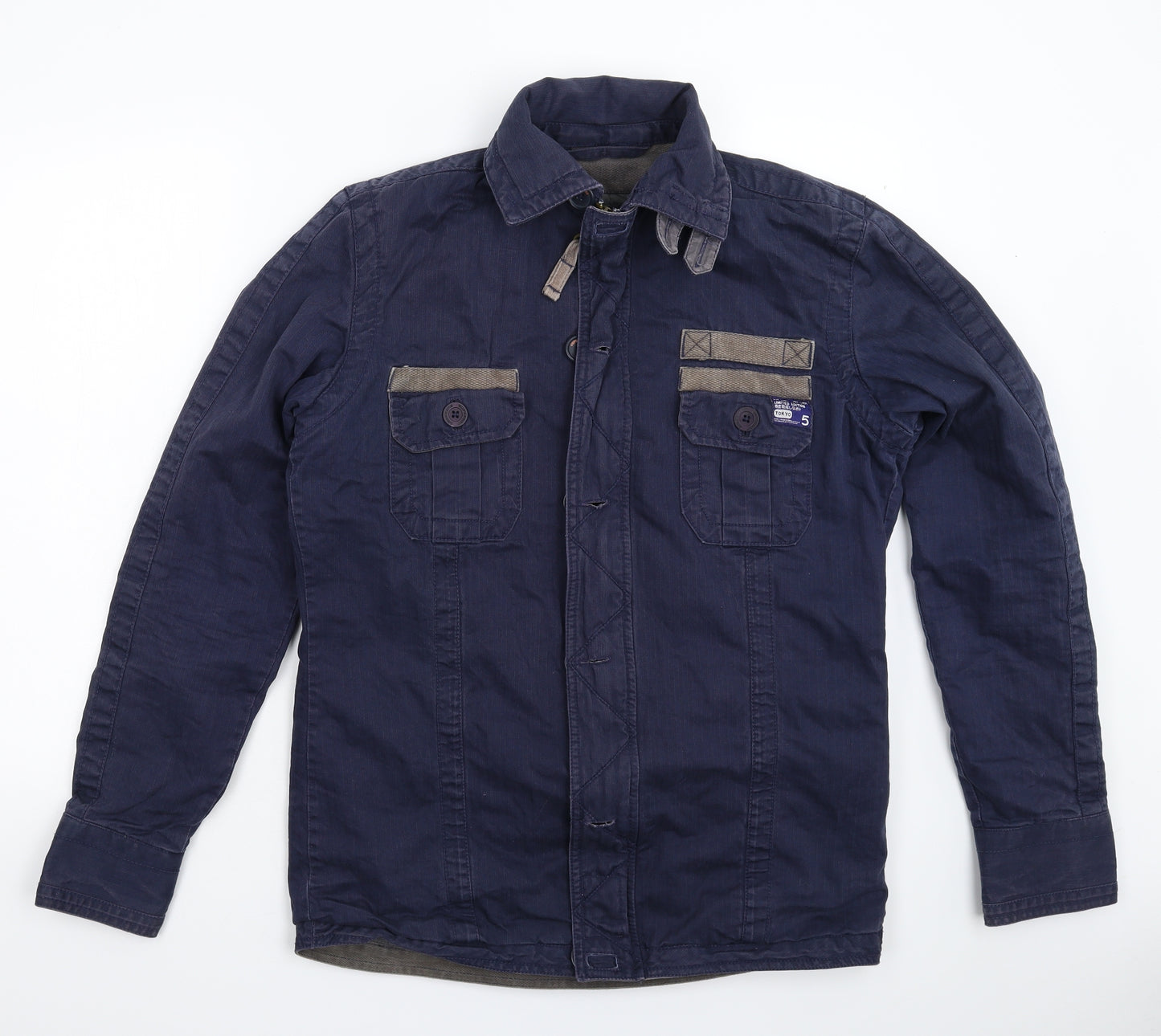 Superdry Mens Blue   Jacket  Size L