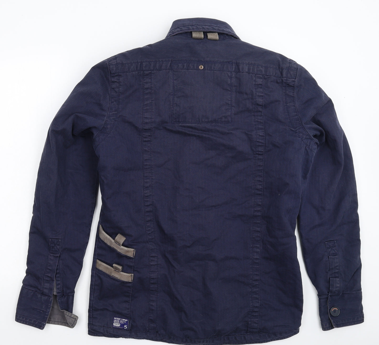 Superdry Mens Blue   Jacket  Size L
