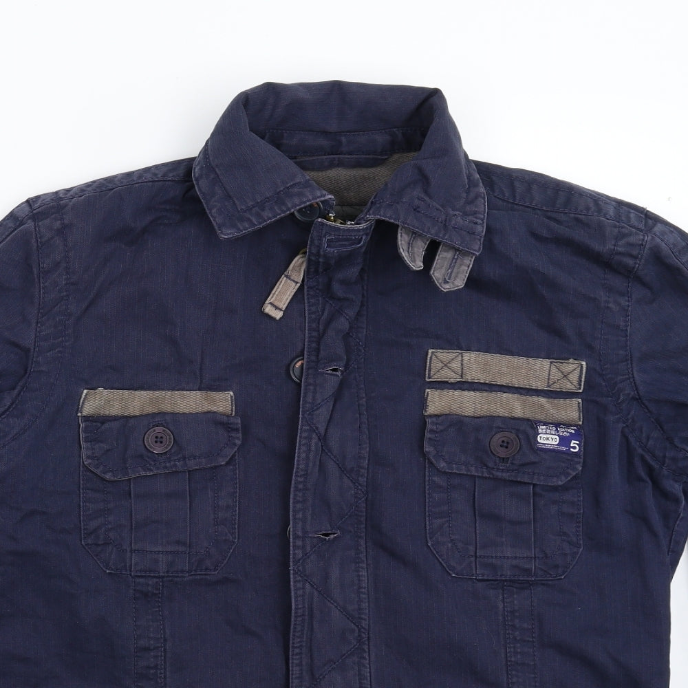 Superdry Mens Blue   Jacket  Size L