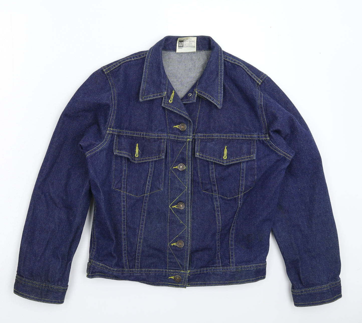Preworn Womens Blue  Denim Jacket  Size 14