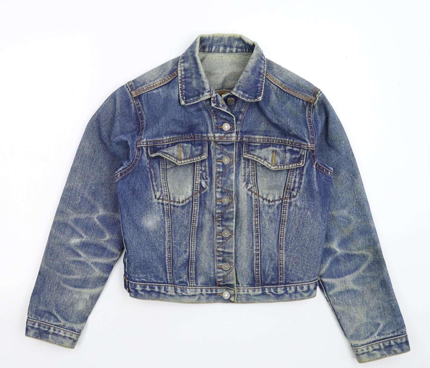 Preworn Womens Blue  Denim Jacket  Size M