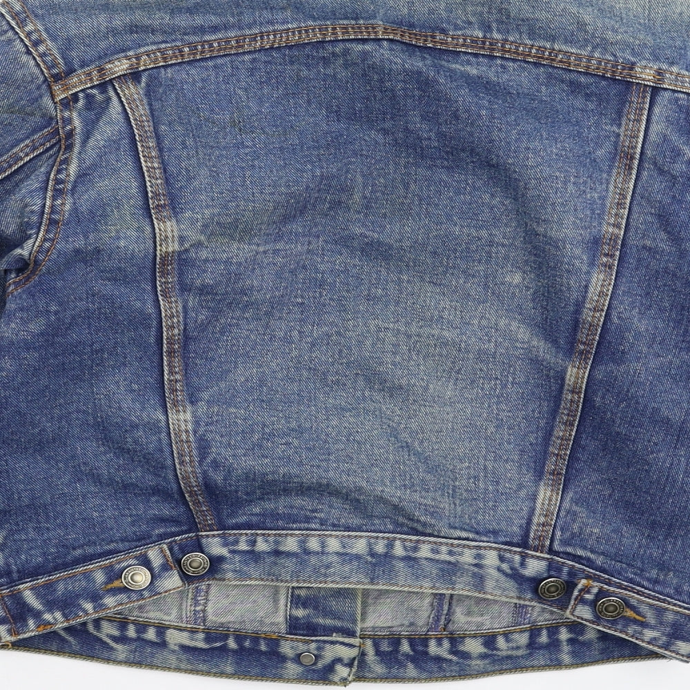 Preworn Womens Blue  Denim Jacket  Size M