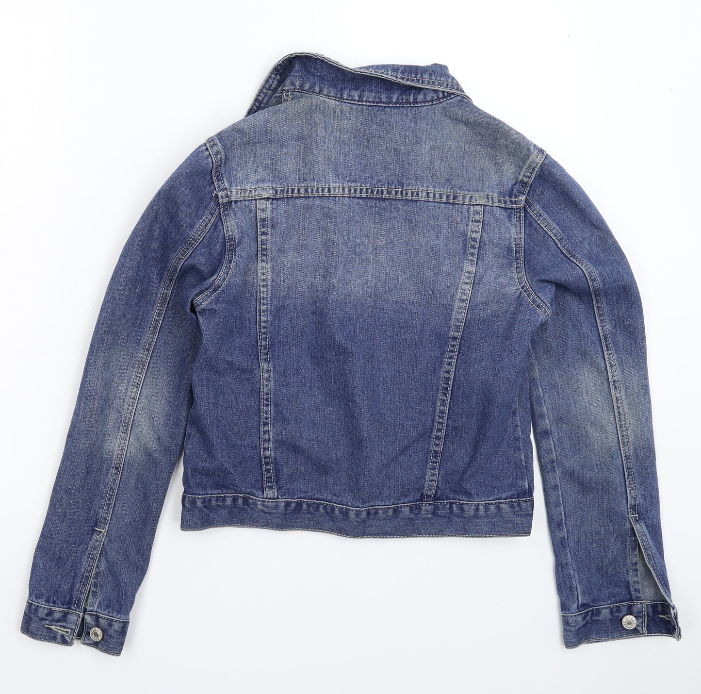 Miss Trendy Womens Blue  Denim Jacket  Size M