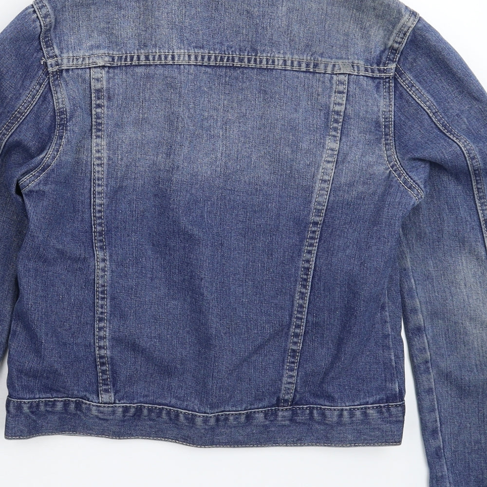Miss Trendy Womens Blue  Denim Jacket  Size M