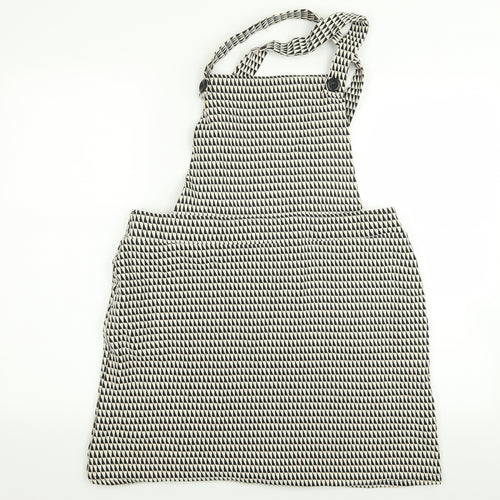 NEXT Womens Multicoloured Houndstooth  Pinafore/Dungaree Dress  Size 16