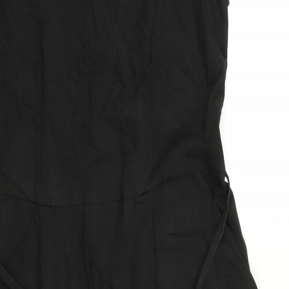 TU Womens Black   Jumpsuit One-Piece Size 12