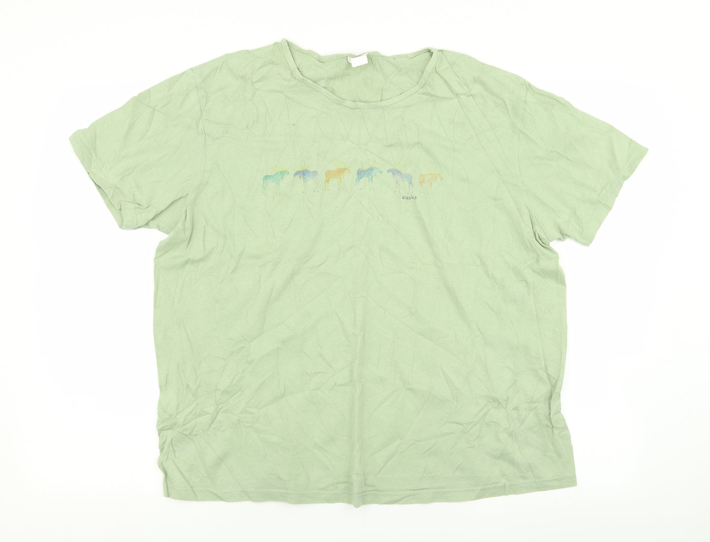 sutton Womens Green   Basic T-Shirt Size L