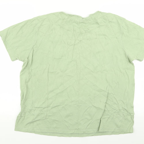 sutton Womens Green   Basic T-Shirt Size L