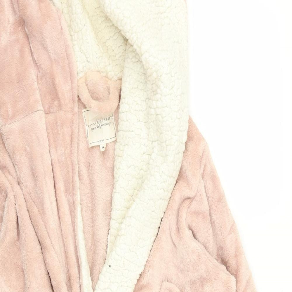 NEXT Womens Pink Solid  Top Robe Size M