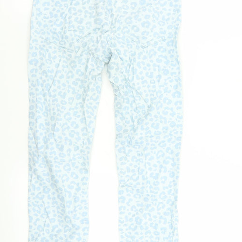 H&M Girls Blue Animal Print  Skinny Jeans Size 11-12 Years