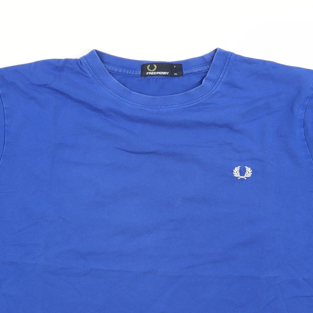 Fred Perry Boys Blue   Basic T-Shirt Size XL
