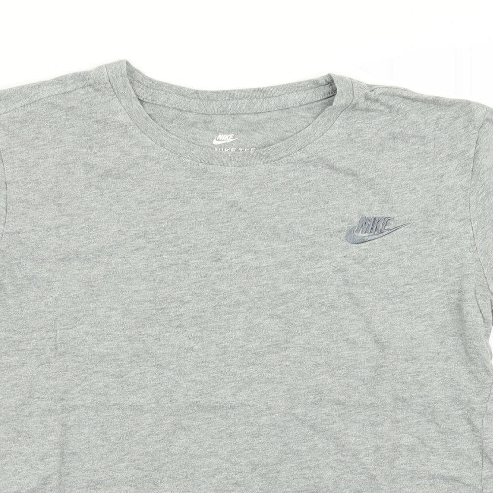 Nike Mens Grey    T-Shirt Size S
