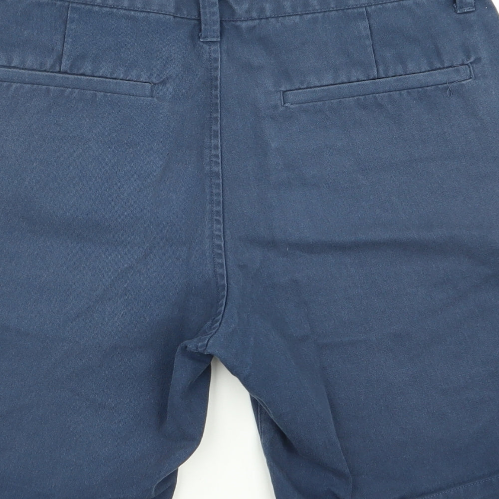 Topman Mens Blue   Chino Shorts Size 30 in