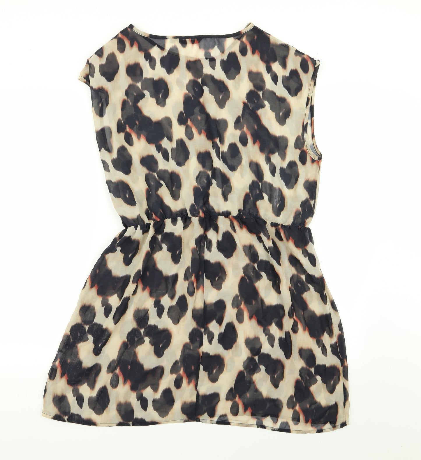 goldigga Womens Multicoloured Animal Print  Fit & Flare  Size 18