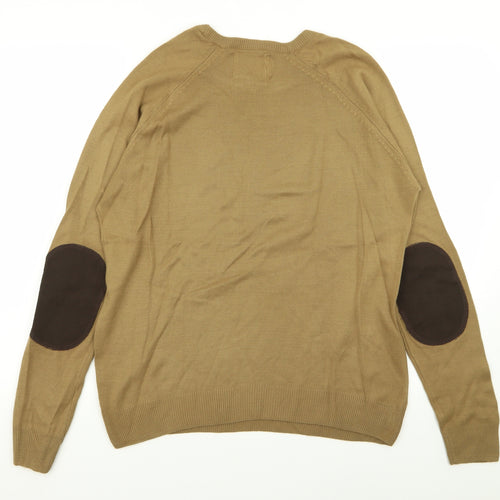 River Island Mens Beige   Pullover Jumper Size S